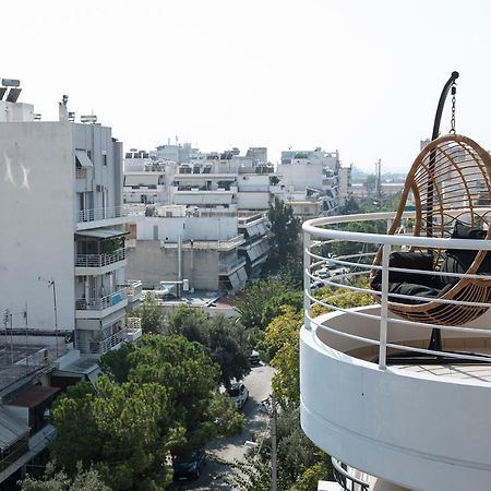 Boutique Penthouse Next To Stavros Niarchos Foundation Daire Atina Dış mekan fotoğraf