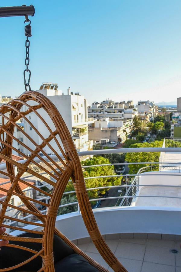 Boutique Penthouse Next To Stavros Niarchos Foundation Daire Atina Dış mekan fotoğraf