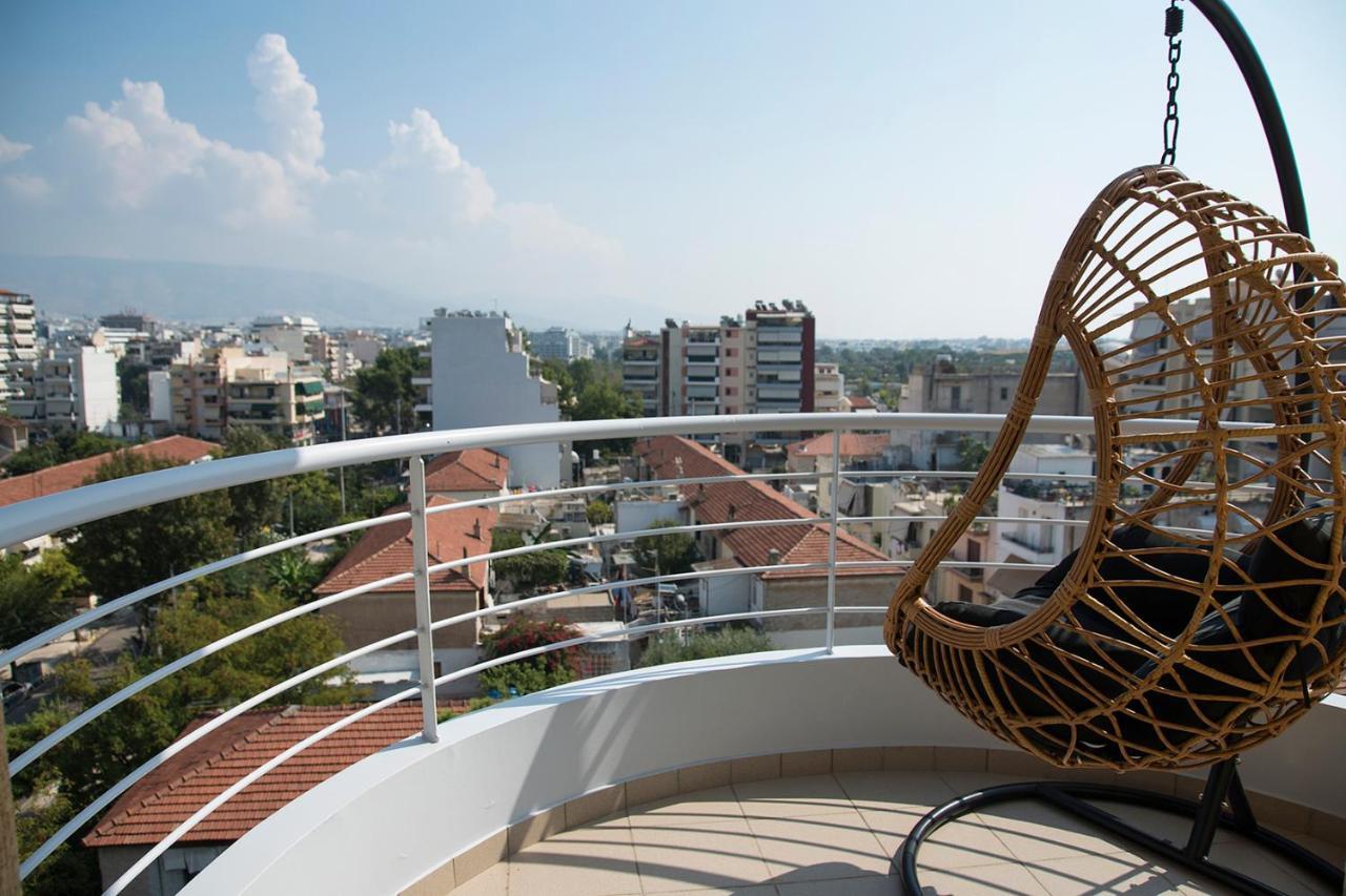 Boutique Penthouse Next To Stavros Niarchos Foundation Daire Atina Dış mekan fotoğraf