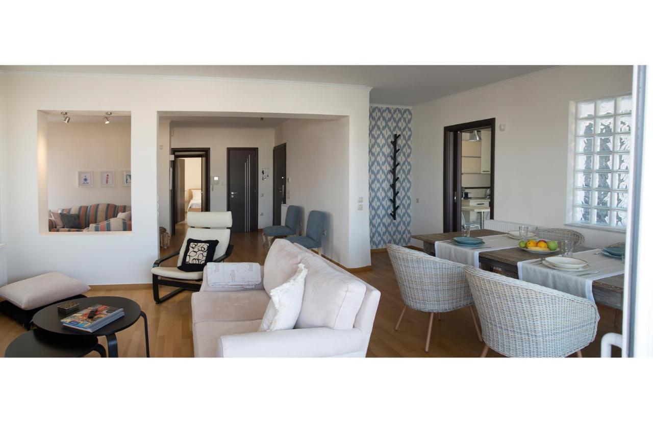 Boutique Penthouse Next To Stavros Niarchos Foundation Daire Atina Dış mekan fotoğraf